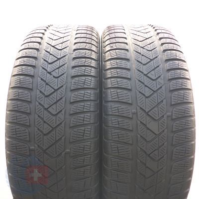 4. 4 x PIRELLI 255/45 R20 105V XL Winter Sottozero 3 RUN FLAT Zima 5.5-6mm 2017
