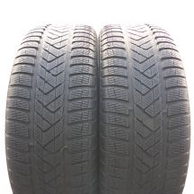 4. 4 x PIRELLI 255/45 R20 105V XL Winter Sottozero 3 RUN FLAT Zima 5.5-6mm 2017