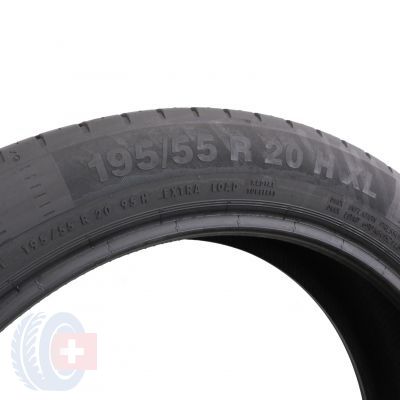 6. 2 x CONTINENTAL 195/55 R20 95H XL 5.5-6mm ContiEcoContact 5 Lato