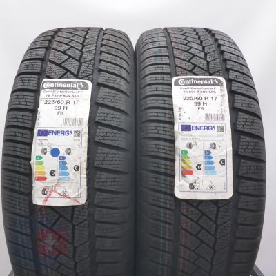 Opony 225/60 R17 2x CONTINENTAL 99H XL WinterContact TS 830 P RFT Zimowe 2022