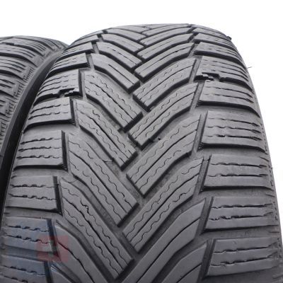 3. 2 x MICHELIN 215/55 R17 98V XL Alpin 6 Zima 2021 6,5-6,8mm