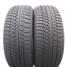 5. 4 x CONTINENTAL 215/55 R18 99V XL WinterContact TS850P Zima 7-7,8mm 2021 Jak Nowe