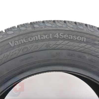 9. Opony 225/65 R16C 4x CONTINENTAL 112/110R VanContact 4Season Wielosezonowe 2023 Nieużywane 