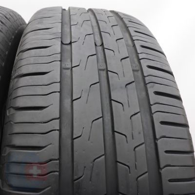 2. Opony 195/65 R15 4x CONTINENTAL 91V EcoContact6 Letnie 2019 5,5-6mm