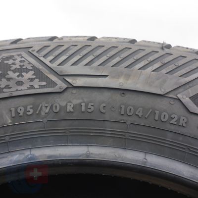 7. Opony 195/70 R15C 4x BARUM 104/102R SnoVanis 3 Zimowe 2023 