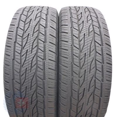 2 x CONTINENTAL 255/60 R18 112H XL ContiCrossContact LX2 Lato 2018 7mm Jak Nowe