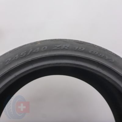 3. Opona 245/40 R19 1x PIRELLI  98Y XL P Zero Nero Letnia 2014 7mm