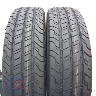 4. Opony 195/75 R16C 4x CONTINENTAL 107/105R ContiVanContact 100  Letnie 2022 Jak Nowe 