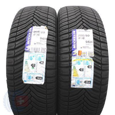 3. Opony 205/60 R16 4x MICHELIN 96H XL CrossClimate Wielosezonowe 2015 Nieuzywane