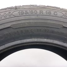 5. Opony 195/60 R16C 2x CONTINENTAL 99/97H ContiVanContact 100 Letnie 2023 Nieużywane