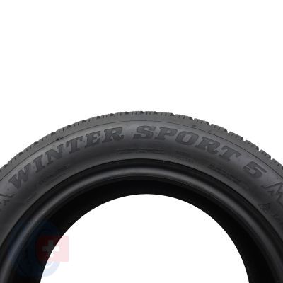 7. 4 x DUNLOP 225/55 R16 99H XL Winter Sport 5 Zima 2015 5,8-7,8mm