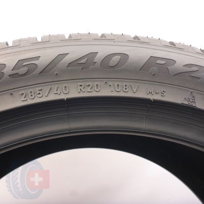 3. Opona 285/40 R20 1x PIRELLI 108V XL BMW Scorpion Winter Zimowa 2022 Jak Nowa 7,2mm