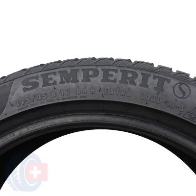 5. Opony 195/45 R16 2x SEMPERIT 84H XL Speed-Grip 3 zimowe 6,8mm 2021