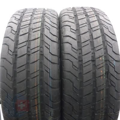 4. Opony 195/60 R16C 4x CONTINENTAL 99/97H ContiVanContact 100 Letnie 2019 Jak Nowe 