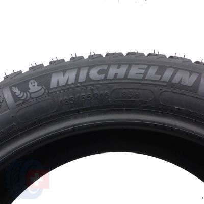 4. Opony 185/55 R16 2x MICHELIN 83H Alpin A4 Zimowe 2015 Nieużywane 