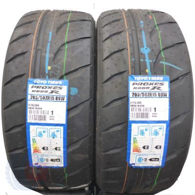 2 x TOYO 205/50 ZR17 89W Proxes R888R Lato 2020 Jak Nowe NIEUŻYWANE