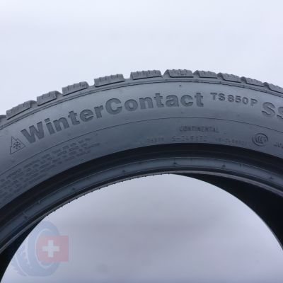7. Opony 245/45 R18 2x CONTINENTAL 100V XL WinterContact TS850P RunFlat BMW M0E Zimowe 2020 6,2-6,5mm
