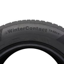 6. 2 x CONTINENTAL 215/70 R16 100T WinterContact TS850P Zima 2017 5,8-6,3mm