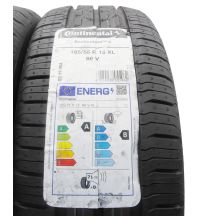 3. Opony 185/55 R15 2x CONTINENTAL 86V XL EcoContact 6 Letnie 2024 Jak Nowe