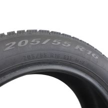 5. 4 x PIRELLI 205/55 R16 91T Snowcontrol Serie 3 Winter 190 Zima 2014, 2015 6,5-7mm