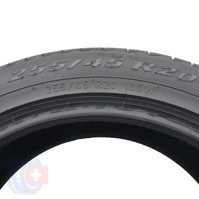 6. Opony 255/45 R20 2x PIRELLI 105W XL Scorpion Verde Letnie 2022 6,8-7mm