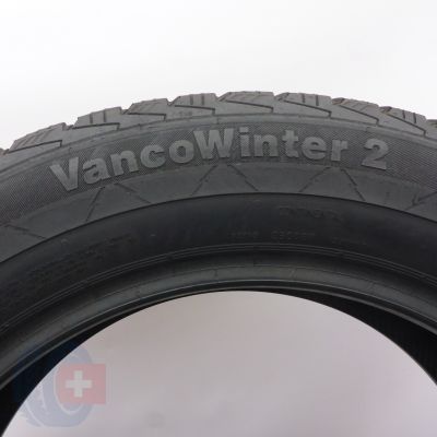 9. Opony 225/55 R17C 4x CONTINENTAL 109/107T VancoWinter 2 Zimowe 2018 6,8mm