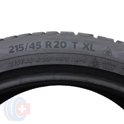 6. 2 x CONTINENTAL 215/45 R20 95T XL WinterContact TS870P Zima 2023 8mm