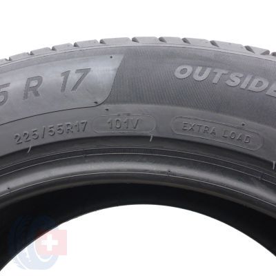 4. 2 x MICHELIN 225/55 R17 101V XL Primacy 4 Lato 5-6mm 2022