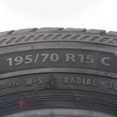 7. Opony 195/70 R15C 4x BARUM 104/102R SnoVanis 3 Zimowe 2023 