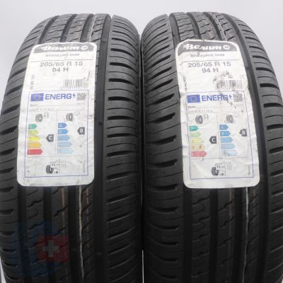 3. Opony 205/65 R15 4x BARUM 94H Bravuris 5 Letnie 2021/22 Jak Nowe 