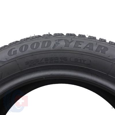 3. 1 x GOODYEAR 205/55 R16 91T UltraGrip 9+ Zima 2020 Jak Nowa 8,3mm