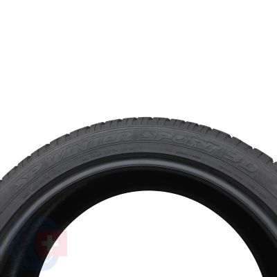 6. 2 x DUNLOP 255/45 R20 101V SP Winter Sport 3D A0 Zima 2022 6,2-6,8mm