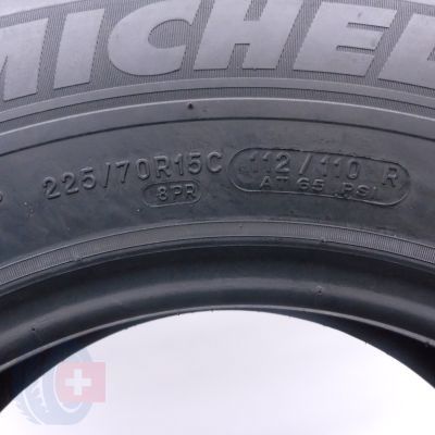 5. Opony 225/70 R15C 2x MICHELIN 112/110R Agilis Alpin Zimowe 2019 Nieużywane 