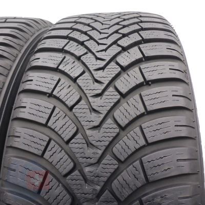 4. Opony 205/55 R17 2x FALKEN 95V XL EuroWinter HS01 Zimowe 2019 Jak Nowe 7-7,5mm