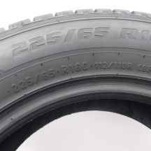 6. Opony 225/65 R16C 2x PIRELLI 112/110R Carrier Winter Zimowe 2022 Jak Nowe 7,2mm