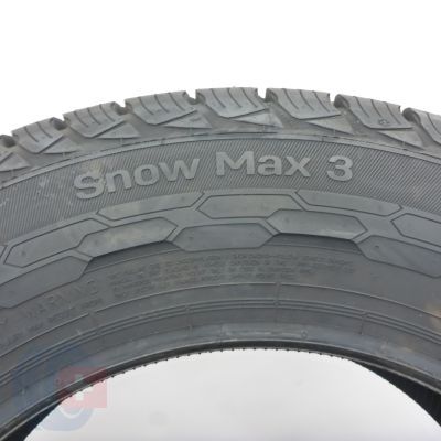 6. Opony 195/75 R16C 4x UNIROYAL 107/105R Snow Max 3 Zimowe 2021/22  Jak Nowe
