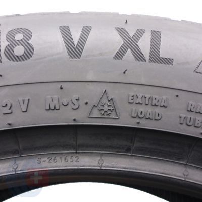 2. 4 x CONTINENTAL 225/55 R18 102V XL WinterContact TS870P Zima 7,7-8mm 2022