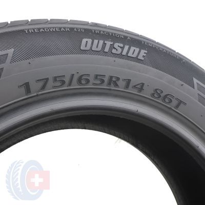 4. 2 x KUMHO 175/65 R14 86T EcoWing ES01 KH27 Lato 2021 6mm
