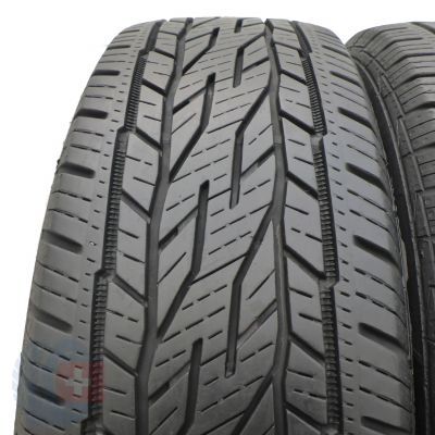 2. 2 x CONTINENTAL 225/65 R17 102H ContiCrossContact LX2 Lato M+S 2016 6,7mm