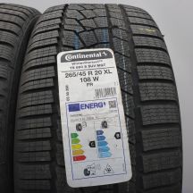 2. Opony 265/45 R20 4x CONTINENTAL 108W XL WinterContact TS860S SUV MGT Zimowe 2021 Jak Nowe Nieużywane 