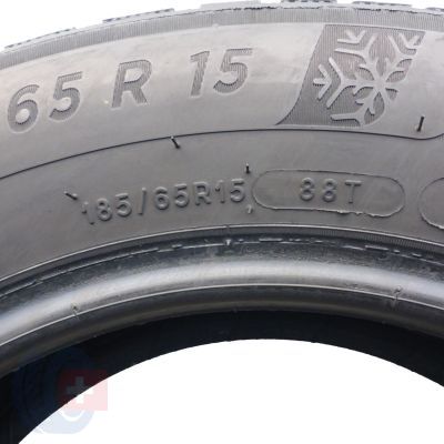 5. Opony 185/65 R15 2x MICHELIN 88T Alpin 6 zimowe 6,8-7mm 2022