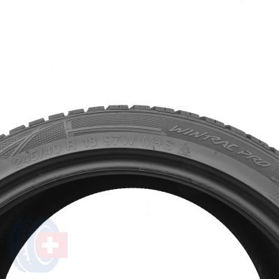 5. 2 x VREDESTEIN 245/40 R18 97W XL Wintrac Pro Zima 2018, 2022 6mm