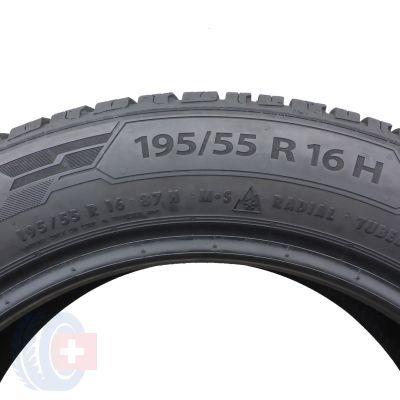 4. 2 x BARUM 195/55 R16 87H Quartaris 5 Wielosezon 2020, 2021 7-8mm