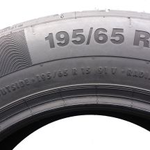 4. Opony 195/65 R15 2x CONTINENTAL 91V ContiPremiumContact 5 Letnie 2015 Nieużywane