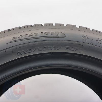6. Opony 225/50 R17 2 x DUNLOP 98H XL Winter Sport 5 Zimowe 2024 8mm