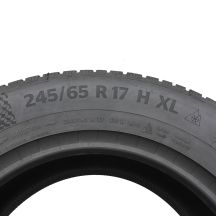 7. Opony 245/65 R17 2x CONTINENTAL 111H XL WinterContact TS 870 P Zimowa 2022 Nieużywana 