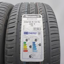 3. Opony 245/45 R18 2x BARUM 100Y XL Bravuris 5 Letnie 2020/21