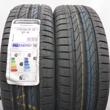 Opony 175/60 R15 2x CONTINENTAL 81H UltraContact Letnie 2022 