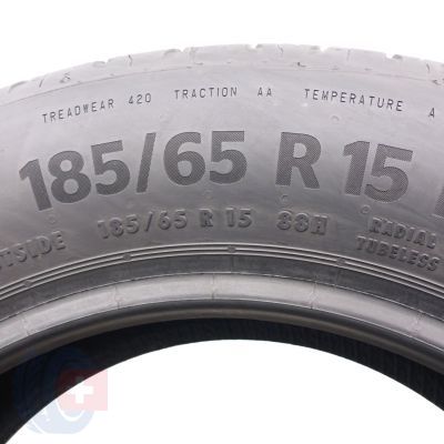 5. 4 x CONTINENTAL 185/65 R15 88H EcoContact 6 Lato 6mm 2023/24