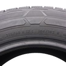 5. 2 x CONTINENTAL 215/60 R17C 104/102H VanContact Winter Zima 2023 Jak Nowe 8-8,2mm